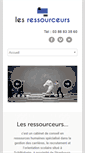 Mobile Screenshot of lesressourceurs.com